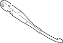 View Back Glass Wiper Arm Full-Sized Product Image 1 of 1
