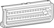 Image of Grille (Lower) image for your 2009 Land Rover Range Rover   