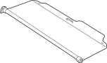 Image of Cargo Cover image for your 2021 Land Rover Range Rover Evoque   