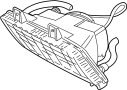 Image of Fog Light (Front) image for your 2022 Land Rover Range Rover Sport  HSE Dynamic Sport Utility 