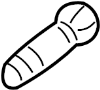 Image of Engine Cooling Fan Clutch Bolt image for your 2001 Land Rover Discovery   