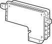 Image of Active Suspension Control Module image for your 2017 Land Rover Range Rover Sport   
