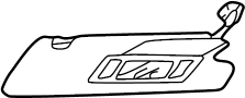 Image of Sun Visor (Rear) image for your 2018 Land Rover Range Rover Velar  R-Dynamic HSE Sport Utility 