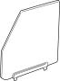 Image of Door Glass image for your 2018 Land Rover Discovery   