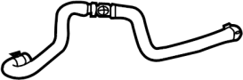 Image of Engine Coolant Hose image for your Land Rover
