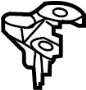 View Radiator Mount Bracket (Upper) Full-Sized Product Image