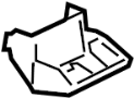 View Radiator Mount Bracket (Upper, Lower) Full-Sized Product Image