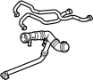 Image of Radiator Coolant Hose (Upper) image for your 2021 Land Rover Range Rover 5.0L V8 A/T AWD Autobiography Sport Utility 