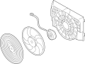 Image of A/C Condenser Fan Assembly image for your 2019 Land Rover Range Rover Sport  HSE Dynamic Sport Utility 