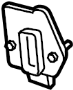 Image of Safety. Catch. Hood. Guide. Bracket. Hook HOO. Latch. A bracket for a hood. image for your Land Rover