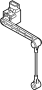 View Suspension Ride Height Sensor (Rear) Full-Sized Product Image 1 of 2