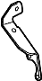 View Suspension Ride Height Sensor Bracket (Front) Full-Sized Product Image 1 of 2