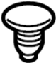 Image of Tilt housing fastener. image for your 2003 Land Rover Range Rover   