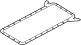Image of Engine Oil Pan Gasket (Upper) image for your 2018 Land Rover Range Rover Velar   