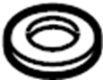 Image of Engine Oil Drain Plug Gasket image for your 2009 Land Rover Range Rover Sport   