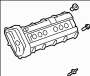 Image of Engine Valve Cover (Upper) image for your 2018 Land Rover Range Rover Sport   