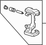 Image of Disc Brake Caliper Bracket image for your 2011 Land Rover Range Rover  HSE Sport Utility 
