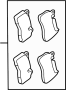 Image of Disc Brake Pad Set (Front) image for your 2009 Land Rover Range Rover Sport   