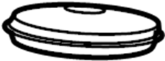 Image of Cap - Protective. Cover. (Upper) image for your 2011 Land Rover Range Rover  Supercharged Sport Utility 