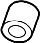 Image of Suspension Control Arm Bushing (Upper) image for your 2011 Land Rover Range Rover  Supercharged Sport Utility 