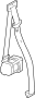 Image of Seat Belt Lap and Shoulder Belt image for your 2017 Land Rover Range Rover   