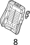 View HHL000040 Full-Sized Product Image for your 2006 Land Rover Range Rover 4.2L V8 A/T 4WD Supercharged Sport Utility 