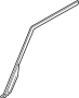 Image of Door Seal (Front, Upper) image for your Land Rover