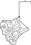 Image of BRACKET. Tensioner. Pulley. Belt. A bracket for a belt. image for your 2022 Land Rover Range Rover Evoque   