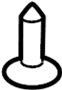 Image of Clip. Retainer. Panel. Molding. Shield. (Front, Rear, Upper, Lower). A Clip which helps. image for your Land Rover