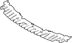 Image of Bumper Cover Support Rail (Upper) image for your Land Rover