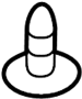 Image of Clip. Retainer. (Front, Upper). A Clip which helps. image for your Land Rover