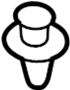 Image of Clip. Retainer. Trim. Quarter. (Upper, Lower). A Clip which helps. image for your Land Rover