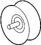 View Accessory Drive Belt Idler Pulley Full-Sized Product Image