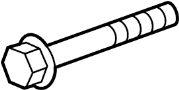 View Bolt. Alternator. Mount. Starter.  Full-Sized Product Image