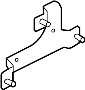 Image of Active Suspension Control Module Bracket image for your 2017 Land Rover Range Rover Sport   