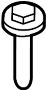 Image of Rack and Pinion Bolt image for your 2019 Land Rover Discovery 3.0L Td6 V6 DIESEL A/T SE Sport Utility 