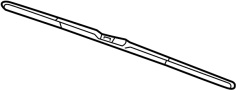Image of Windshield Wiper Blade (Front) image for your 2020 Land Rover Range Rover Evoque  R-Dynamic HSE Sport Utility 