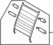 View LR034477 Full-Sized Product Image for your 2016 Land Rover Range Rover 3.0L V6 A/T Base Sport Utility 