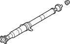 Image of Drive Shaft (Rear) image for your 2018 Land Rover Range Rover Sport   