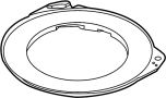 Image of Spare Tire Insulator image for your 2018 Land Rover Range Rover  SV Autobiography Dynamic Sport Utility 