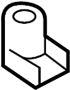 View Nut. Retainer. Bracket. (Upper, Lower) Full-Sized Product Image