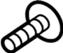 View Screw. Bolt. Bracket. (Upper, Lower) Full-Sized Product Image