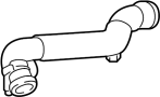 Image of Engine Coolant Hose image for your Land Rover