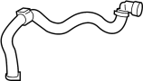 Image of Engine Coolant Hose image for your Land Rover