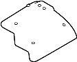 View Floor Pan Heat Shield (Rear) Full-Sized Product Image