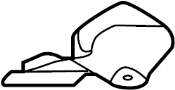View Floor Pan Heat Shield (Rear) Full-Sized Product Image