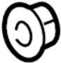 View Nut.  Full-Sized Product Image