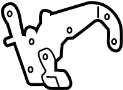 Image of Bracket. Line. Air DU. Evaporative Emissions System. Vacuum. A Bracket for a. image for your 2020 Land Rover Range Rover   