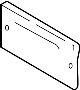 View License Plate Bracket Full-Sized Product Image 1 of 2