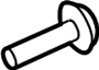 View Screw. Bolt. (Front, Rear, Upper, Lower) Full-Sized Product Image 1 of 10